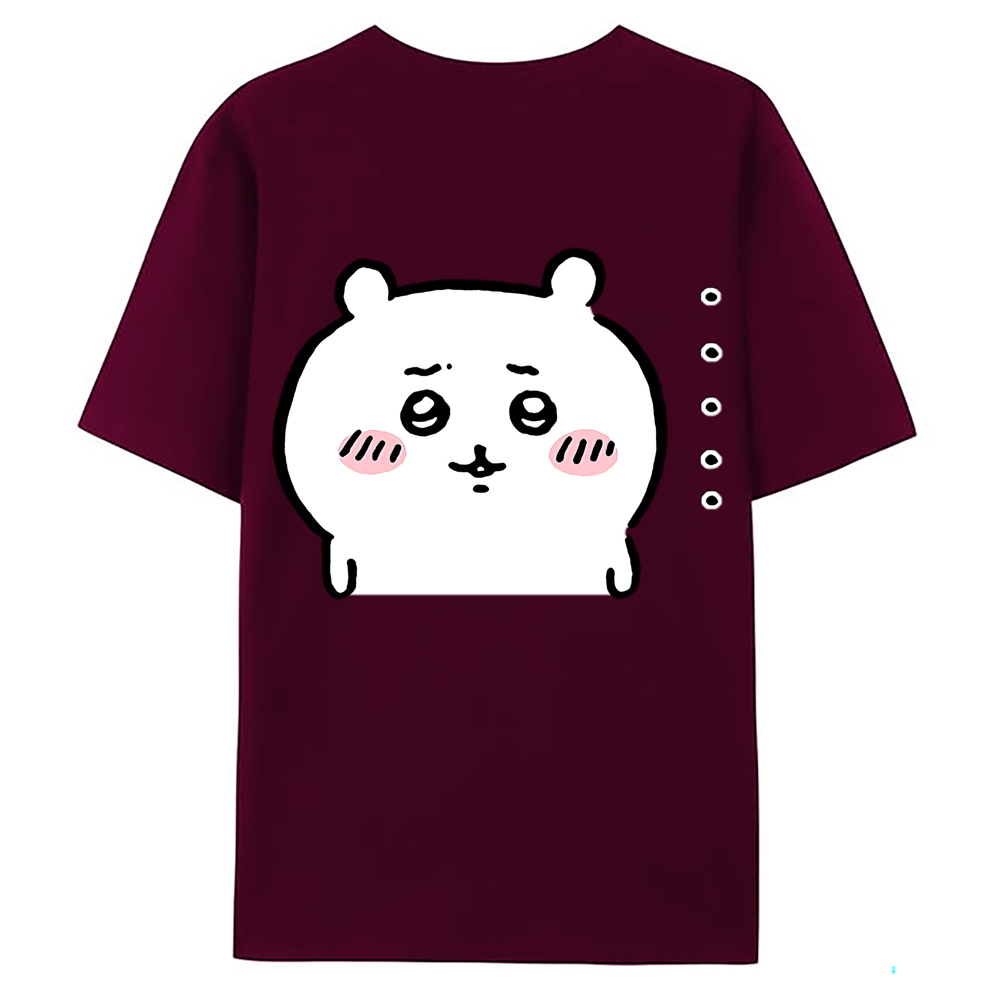 （画像用） ちいかわ ちいかわ Chii-kawa chiikawa レディース半袖Tシャツ(バックプリント)